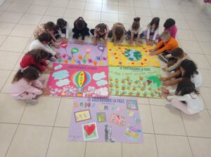 I bambini dell’infanzia di San Salvo a sostengo della Pace